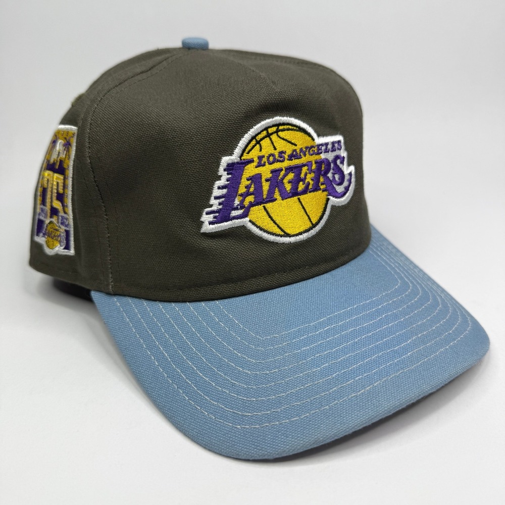 New Era Los Angeles Lakers Hat Mens 75th Anniversary Side Patch Palm Trees NBA